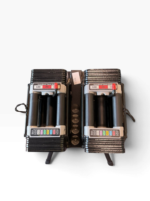 Vist Large View of Product Image Which is Used Adj Dumbbells 5-70 LB