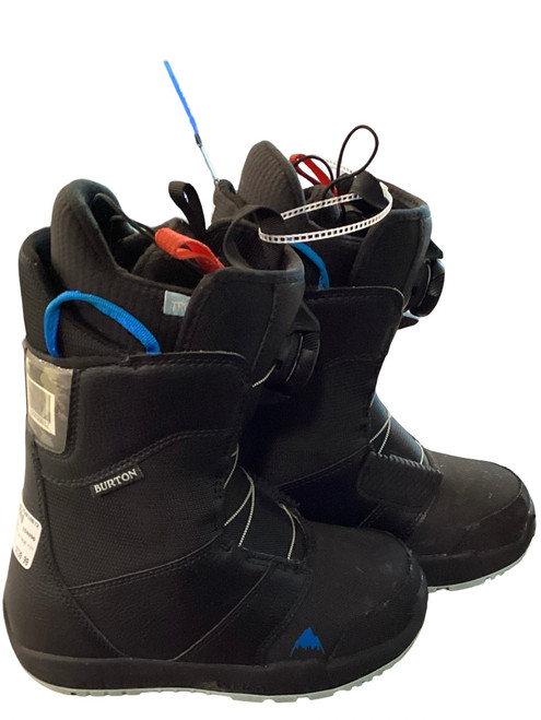 Vist Large View of Product Image Which is Used Burton W TRUE FIT Womens Snowboard Boots Black Senior 4