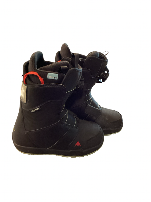 Vist Large View of Product Image Which is Used Burton TRUE FIT Mens Snowboard Boots Black Senior 8