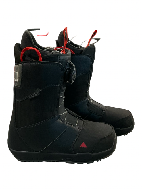 Vist Large View of Product Image Which is Used Burton TRUE FIT Mens Snowboard Boots Black Senior 8.5