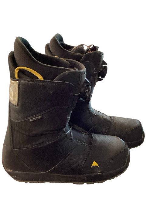 Vist Large View of Product Image Which is Used Burton TRUE FIT Mens Snowboard Boots Black Senior 13