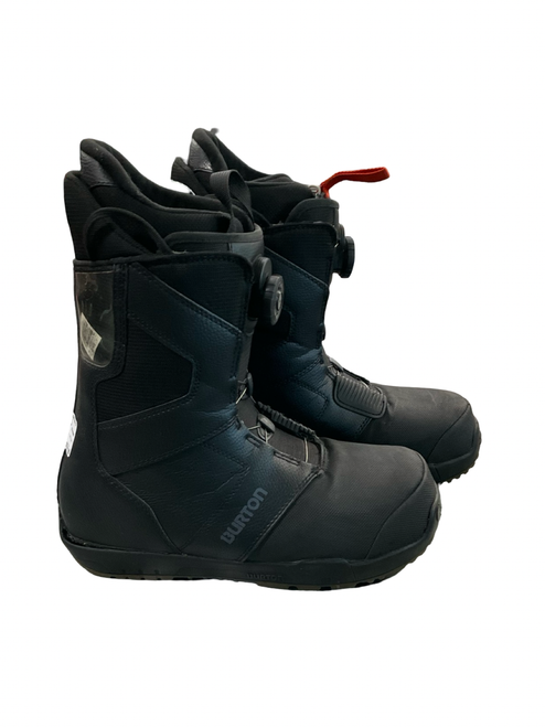 Vist Large View of Product Image Which is Used Burton IMPRINT1 Mens Snowboard Boots Black Senior 11.5