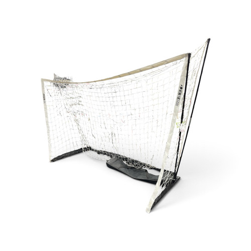 Vist Large View of Product Image Which is Used Kwik Flex Portable Soccer Goal with Net, angled front view