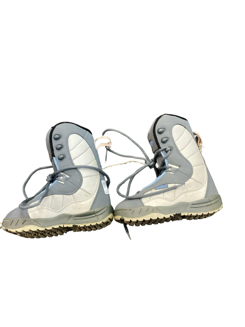 Vist Large View of Product Image Which is Used Lamar LACE UP Girls Snowboard Boots Grey Junior 02