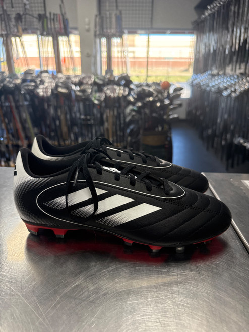 Vist Large View of Product Image Which is New Adidas GOLETTO Soccer Cleats Black Senior 9.5