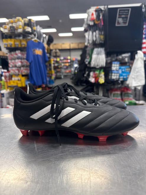Vist Large View of Product Image Which is Used Adidas NO INSOLES Soccer Cleats Black Senior 9.5