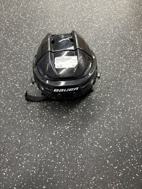 Vist Large View of Product Image Which is Used Bauer PRODIGY Hockey Helmet Only Black One Size