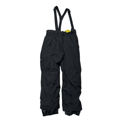 Vist Large View of Product Image Which is Used Sports Essentials Snow Bibs Mens Black Large