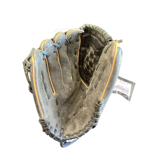 Vist Large View of Product Image Which is Used Easton REDLINE BB/SB Glove LH Throw Black And Tan 12 1/2"