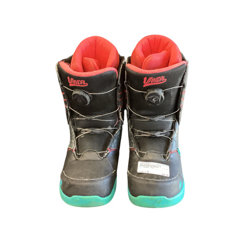 Vist Large View of Product Image Which is Used K2 VANDAL BOA Boys Snowboard Boots Black Junior 05