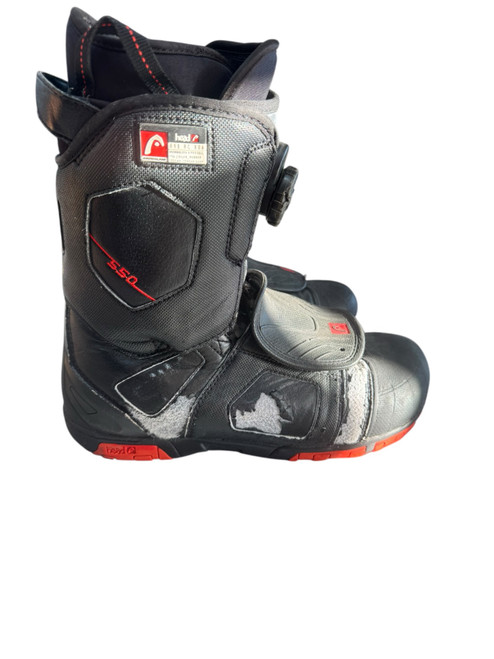 Vist Large View of Product Image Which is Used Head 550 BOA Mens Snowboard Boots Black Senior 8