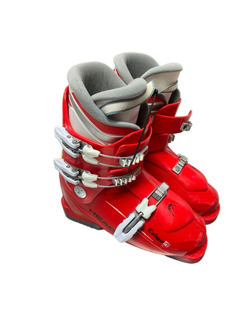 Vist Large View of Product Image Which is Used Head EDGE J Boys DH Ski Boot Red 235 MP - J05.5 - W06.5