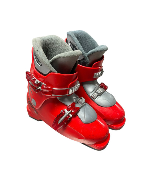 Vist Large View of Product Image Which is Used Head EDGE J Boys DH Ski Boot Red 225 MP - J04.5 - W5.5