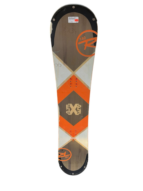 Vist Large View of Product Image Which is Used Rossignol EXP 140 Mens Snowboard Only Orange 140 cm