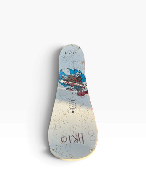 Vist Large View of Product Image Which is Used Rossignol HELL RAISE RSP Mens Snowboard Only White 142 cm