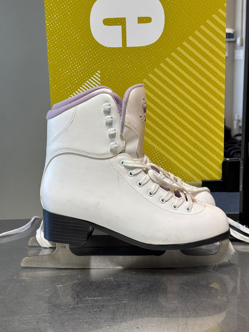 Vist Large View of Product Image Which is Used Jackson SOFT SKATE WomensFigure Skate White Senior 10