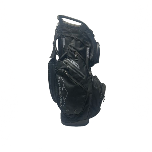 Vist Large View of Product Image Which is Used Sun Mountain C130 Mens Cart Bag Black