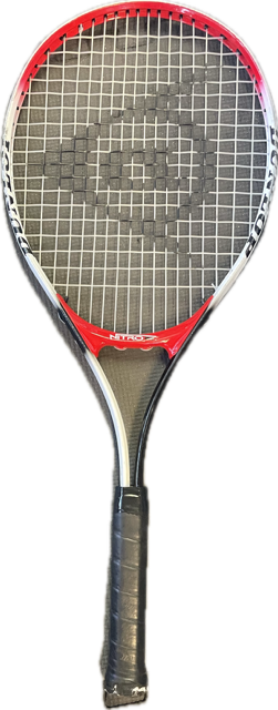 Vist Large View of Product Image Which is Used Dunlop NITRO 25 Junior Tennis Racquet White 25"