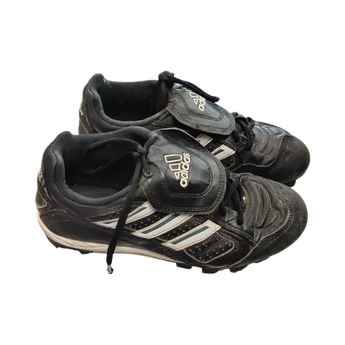 Vist Large View of Product Image Which is Used Adidas BB/SB Cleats Black Youth 06.5