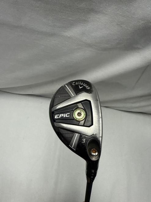 Vist Large View of Product Image Which is Used Callaway EPIC Mens Hybrid Club RH 3 Hybrid