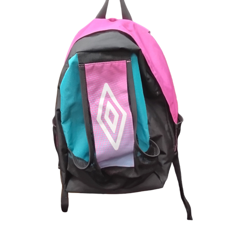 Vist Large View of Product Image Which is Used Umbro Soccer Player Sackpack Pink