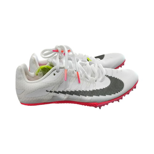 Vist Large View of Product Image Which is Used Nike Track & Field Cleats Adult White Senior 5.5