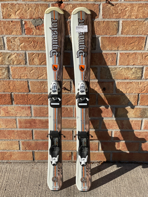 Vist Large View of Product Image Which is Used Dynastar LEGEND Boys DH Ski/Binding White 100 cm