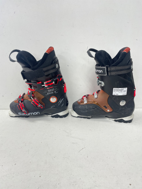 Vist Large View of Product Image Which is Used Salomon QUEST ACCESS 70 Mens DH Ski Boot Black 250 MP - M07 - W08