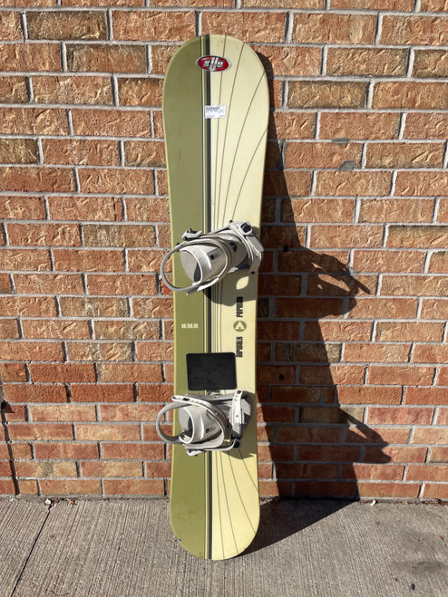 Vist Large View of Product Image Which is Used Airwalk FORMAT Mens Board/Bindings Tan 160 cm