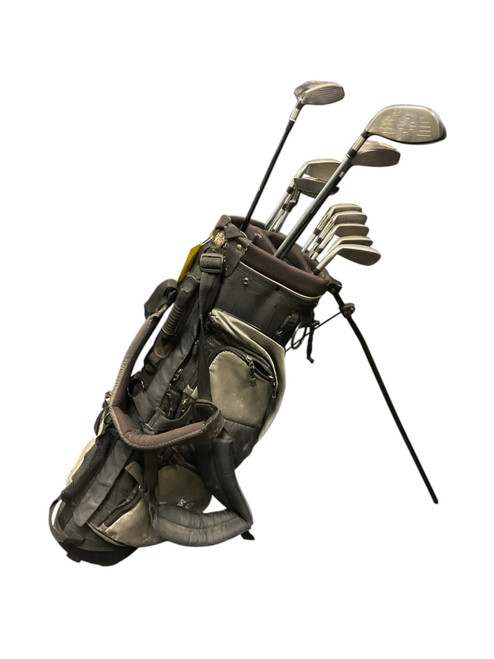 Vist Large View of Product Image Which is Used ASSORTED Armor 845 irons  11PC GOLF SET Mens Package Set RH Black 11 Piece