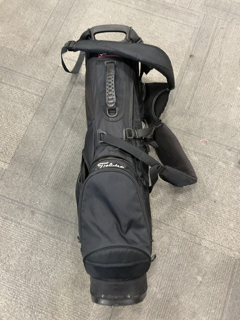 Vist Large View of Product Image Which is Used Titleist STAND BAG Mens Stand Bag Black