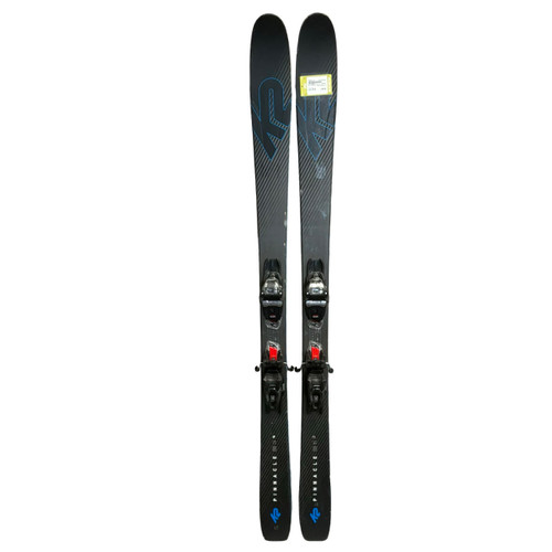 Vist Large View of Product Image Which is Used K2 PINNACLE 88 Mens DH Ski/Binding Black 170 cm