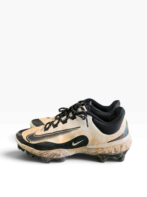 Vist Large View of Product Image Which is Used Nike REACT BB/SB Cleats Black Senior 9.5
