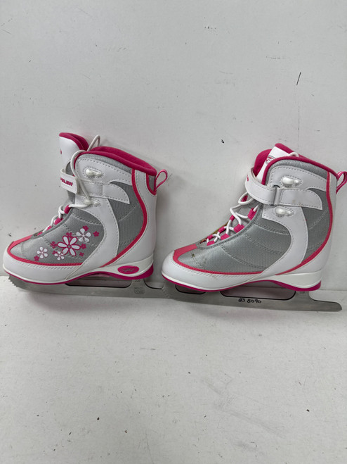 Vist Large View of Product Image Which is Used Hespeler FLOWER Girls Figure Skate Pink Junior 03