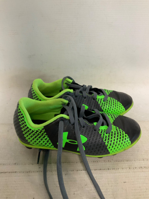 Vist Large View of Product Image Which is Used Under Armour FORCE Soccer Cleats Black Youth 11.0