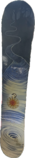Vist Large View of Product Image Which is Used XSG XSTV Mens Snowboard Only Royal Blue 153 cm