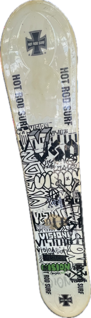 Vist Large View of Product Image Which is Used Vision DOGMA 163 Mens Snowboard Only White 163 cm