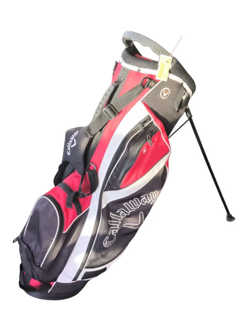 Vist Large View of Product Image Which is Used Callaway STAND BAG Mens Stand Bag Red