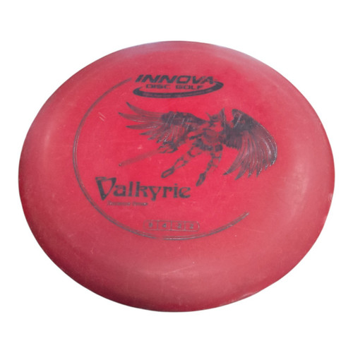 Vist Large View of Product Image Which is Used Innova DX VALKYRIE Disc Golf Driver Red 173g