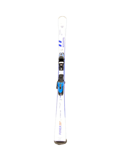 Vist Large View of Product Image Which is Used Rossignol FORZA 20 DEGREE Mens DH Ski/Binding White 164 cm