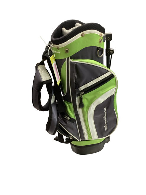 Vist Large View of Product Image Which is Used Tommy Armour JR STAND BAG Jr Stand Bag Green