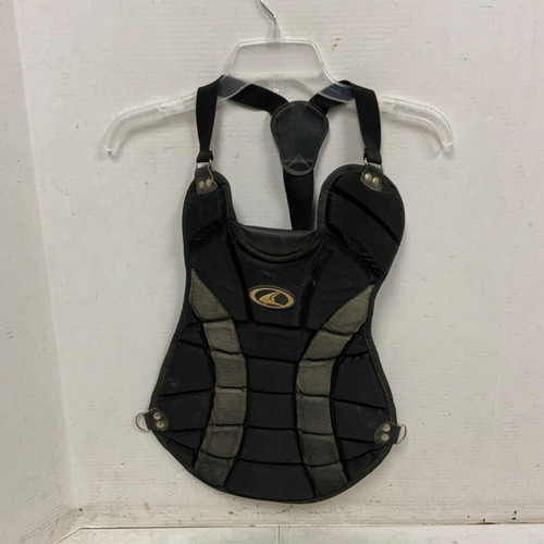 Vist Large View of Product Image Which is Used Champro CP03 Catchers Chest Protector Black Youth