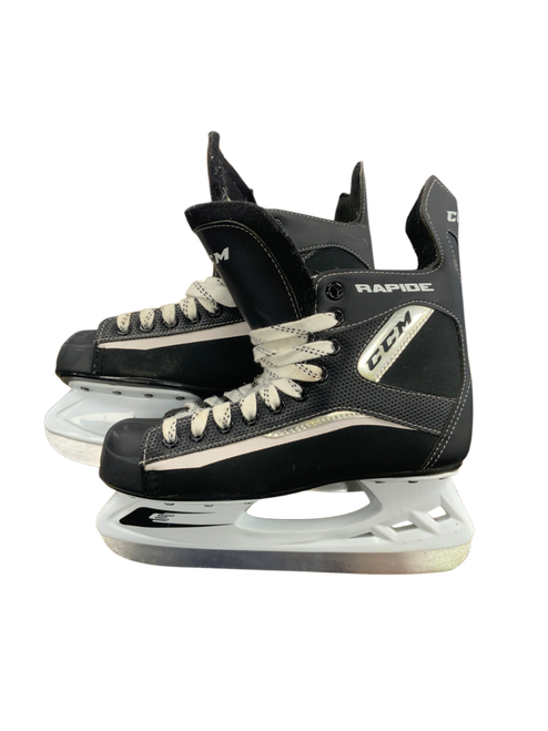 Vist Large View of Product Image Which is Used CCM RAPIDE Intermediate Hockey Skate Intermediate 6.0