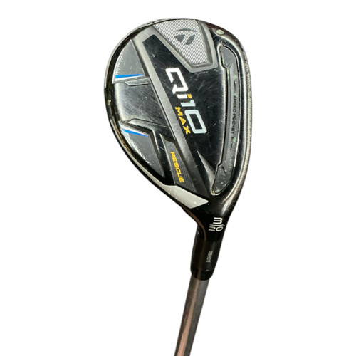 Vist Large View of Product Image Which is Used Taylormade QI10 RESCUE Mens Hybrid Club RH 3 Hybrid