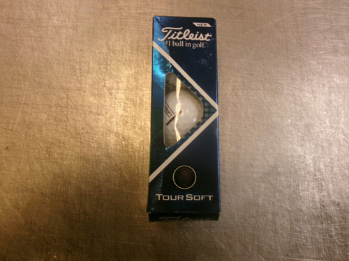 Vist Large View of Product Image Which is Used Titleist TOUR SOFT 3 Ball - Golf Ball Sleeve