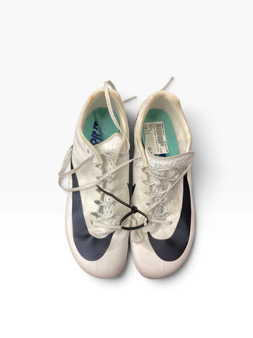 Vist Large View of Product Image Which is Used Nike Track & Field Cleats Adult White Senior 8