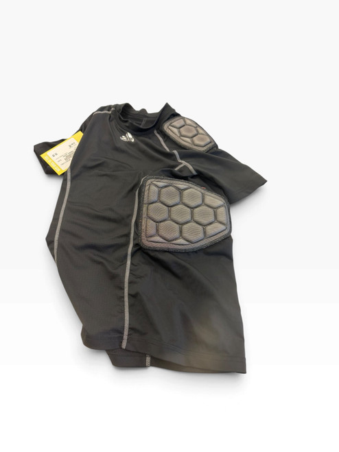 Vist Large View of Product Image Which is Used Adidas PADDED SHIRT FB Top Youth Black MD