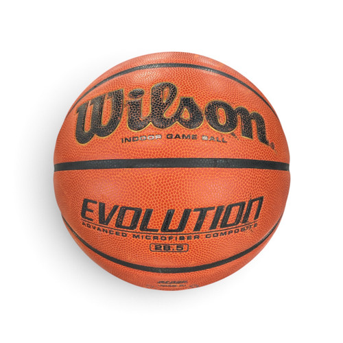 Vist Large View of Product Image Which is Used Wilson Evolution Basketball Adult Indoor Official Size 29.5", logo view