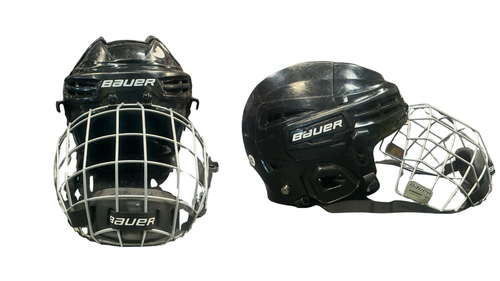 Vist Large View of Product Image Which is Used Bauer PRODIGY Helmet Cage Combo Black XS