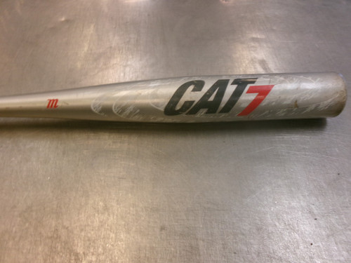 Vist Large View of Product Image Which is Used Marucci CAT 7 BB/SB High School -3 Bat 33"